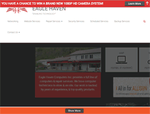 Tablet Screenshot of eaglehaven.com
